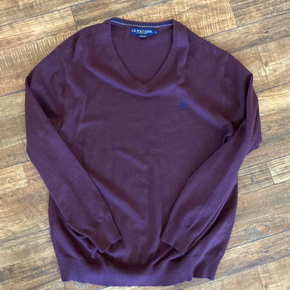 US POLO Men’s v neck Sweater